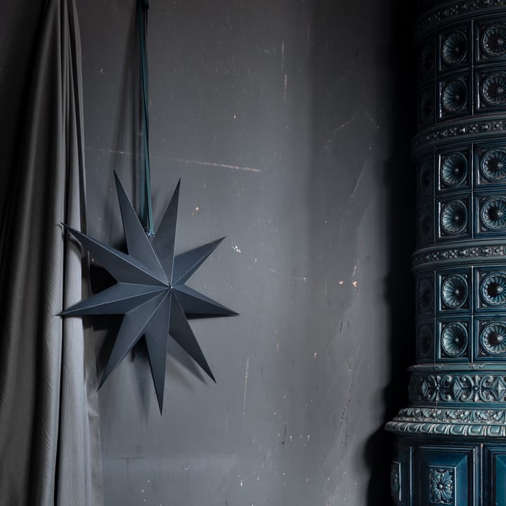 Estrella de navidad Boris 70 cm, Petróleo Watt & Veke