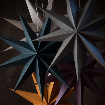 Estrella de navidad Boris 70 cm - Petróleo - Watt & Veke