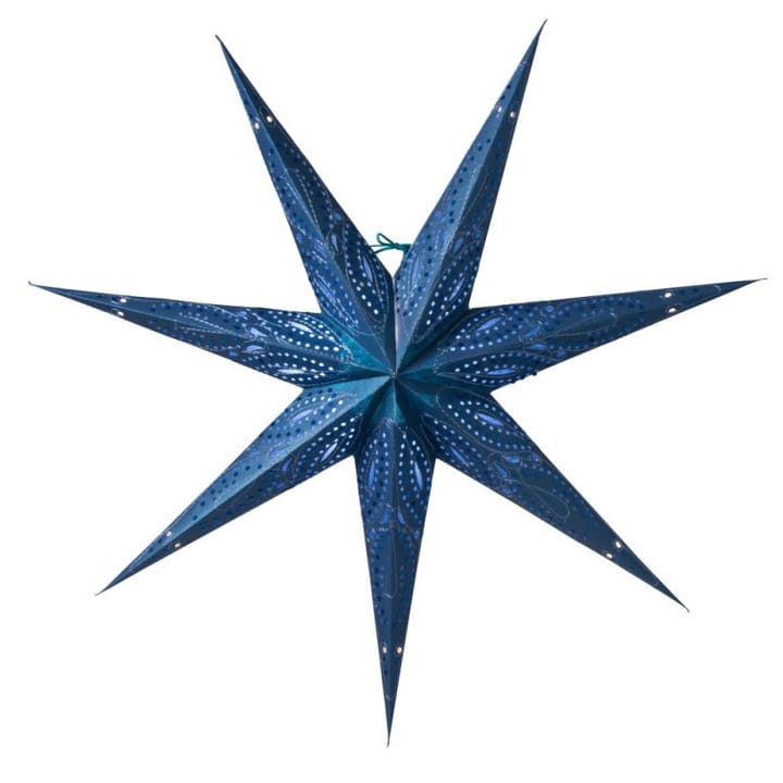 Estrella de Navidad Ebba - azul - Watt & Veke