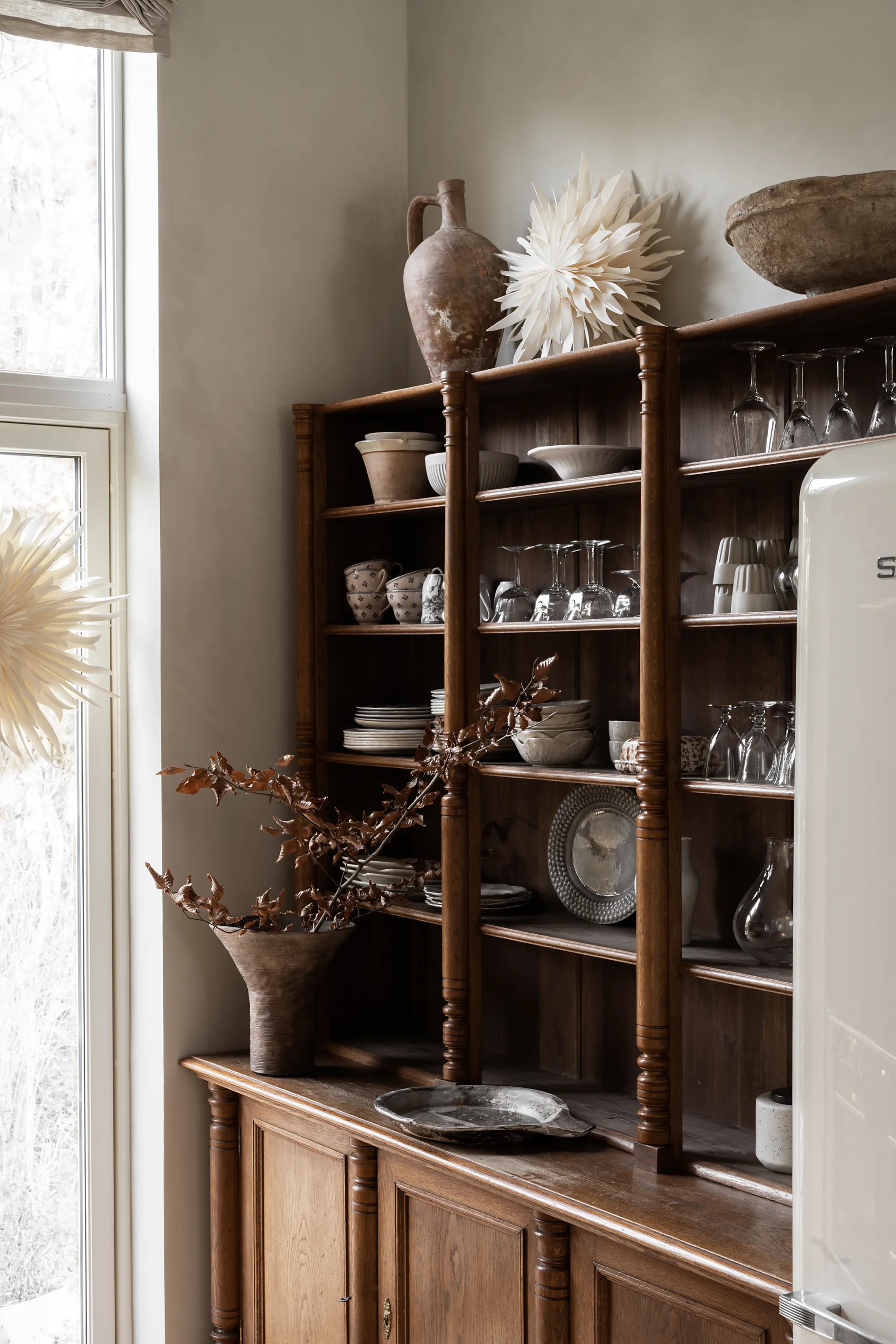 Estrella de navidad Eldig Ø52 cm, blanco Watt & Veke