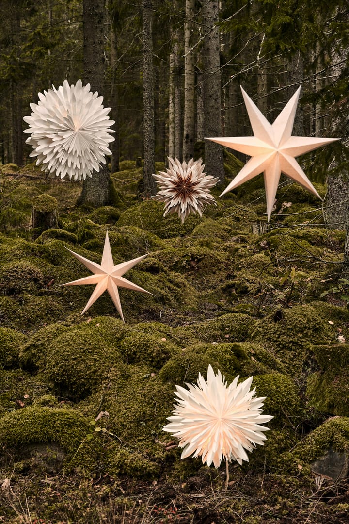 Estrella de navidad Eldig Ø52 cm, blanco Watt & Veke