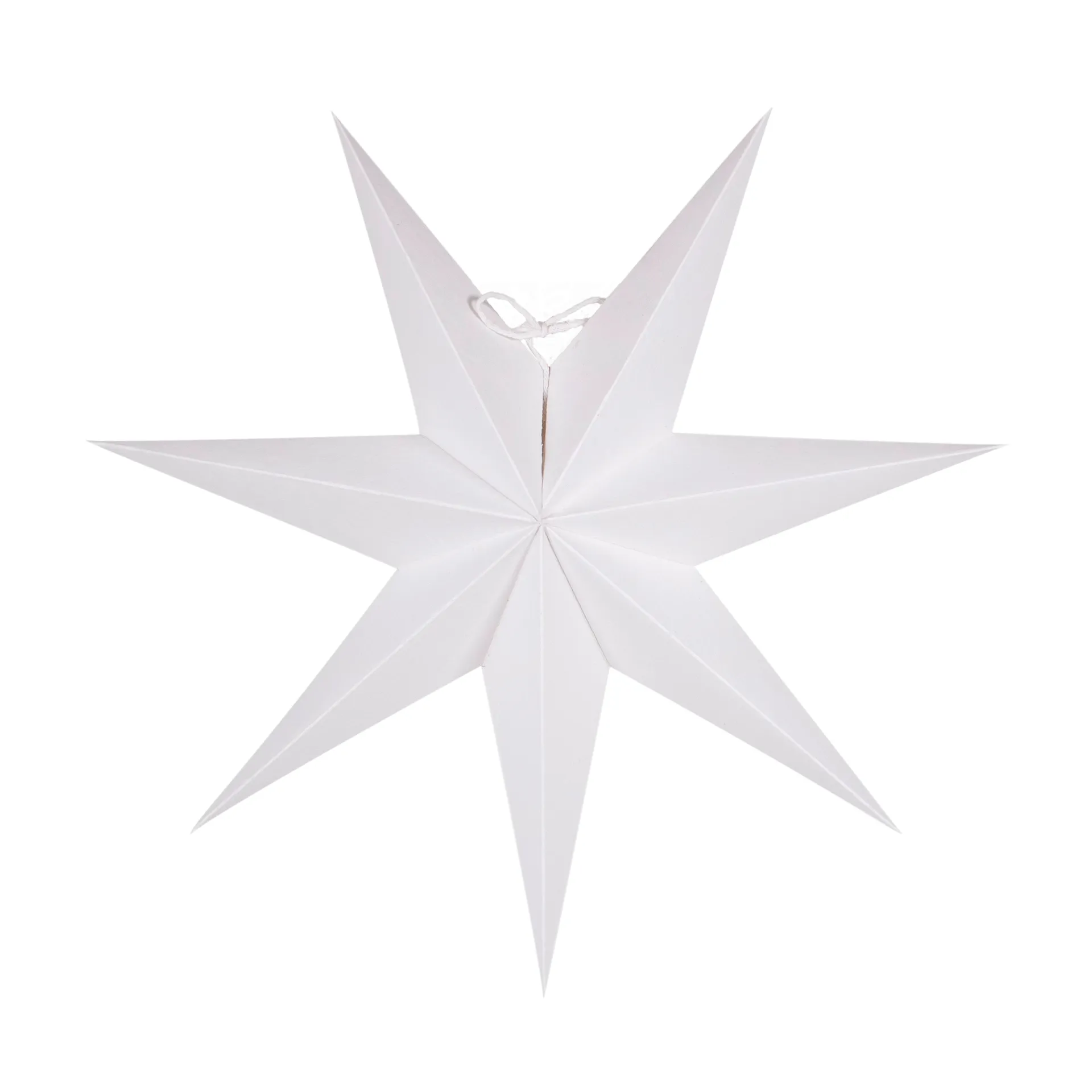 Estrella de navidad Greta blanco, 44 cm Watt & Veke