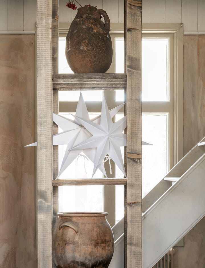 Estrella de navidad Greta blanco, 44 cm Watt & Veke