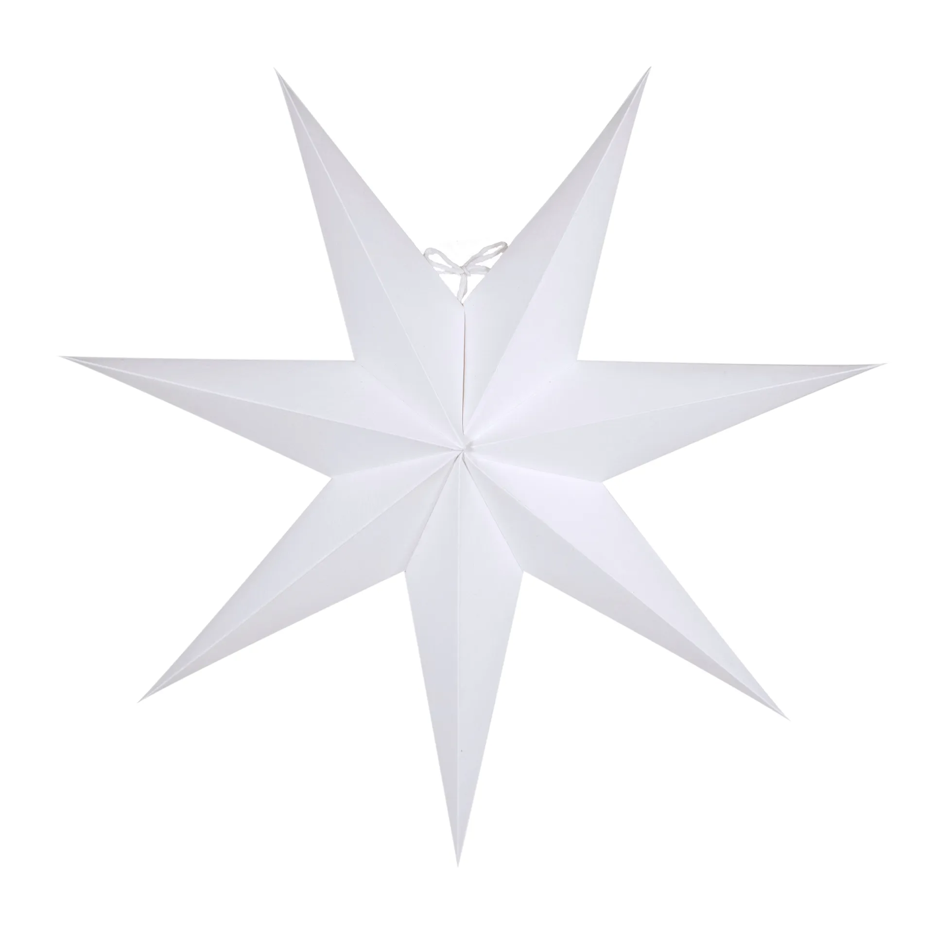 Estrella de navidad Greta blanco, 60 cm Watt & Veke