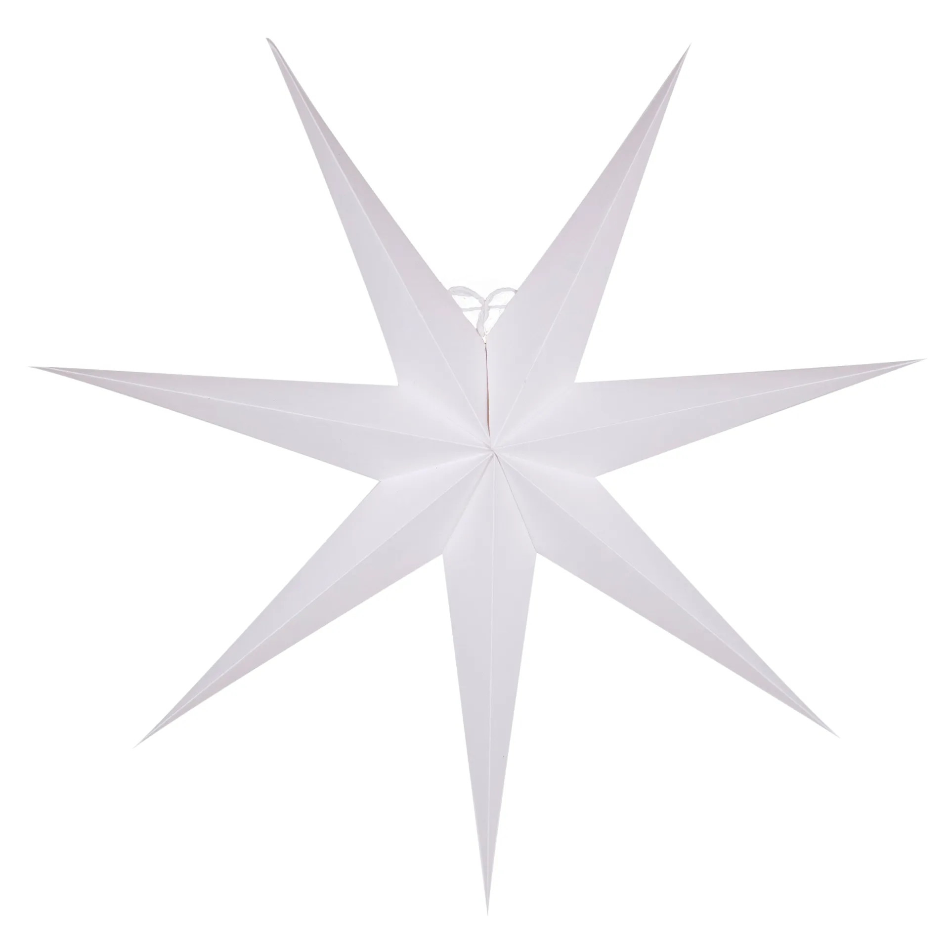 Estrella de navidad Greta blanco, 80 cm Watt & Veke