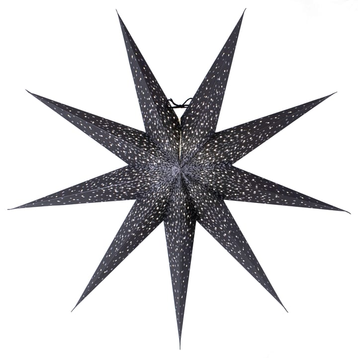 Estrella de navidad Lisa 80 cm - negro-plata - Watt & Veke