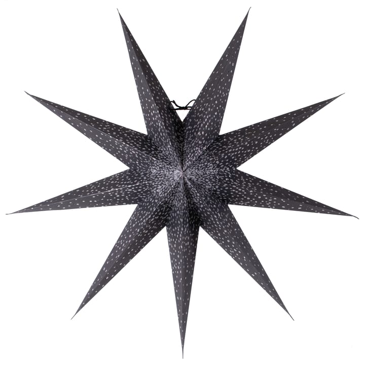 Estrella de navidad Lisa 80 cm - negro-plata - Watt & Veke