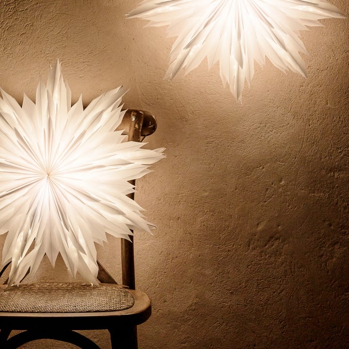 Estrella de navidad Oslo Ø60 cm, blanco Watt & Veke