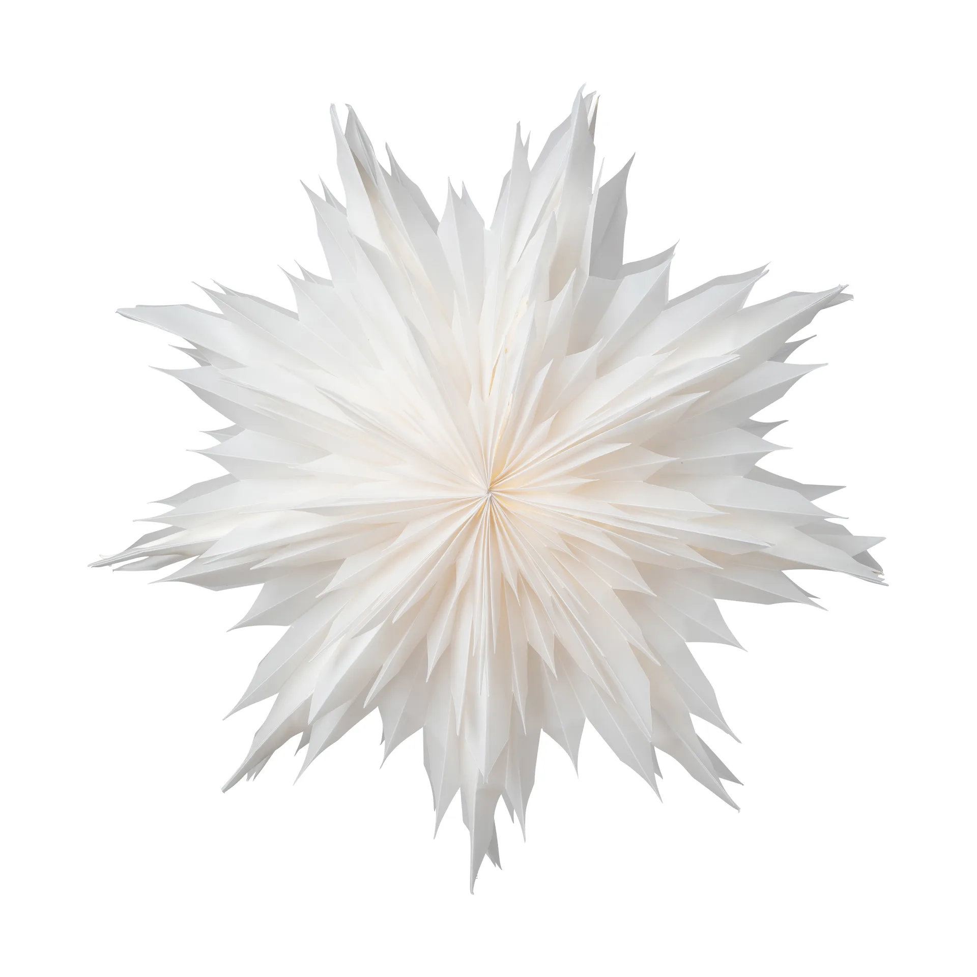 Estrella de navidad Oslo Ø60 cm, blanco Watt & Veke