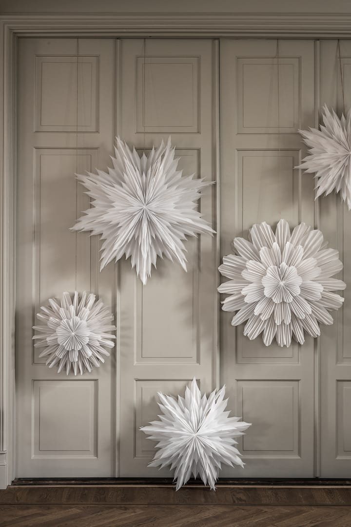 Estrella de navidad Oslo Ø60 cm, blanco Watt & Veke