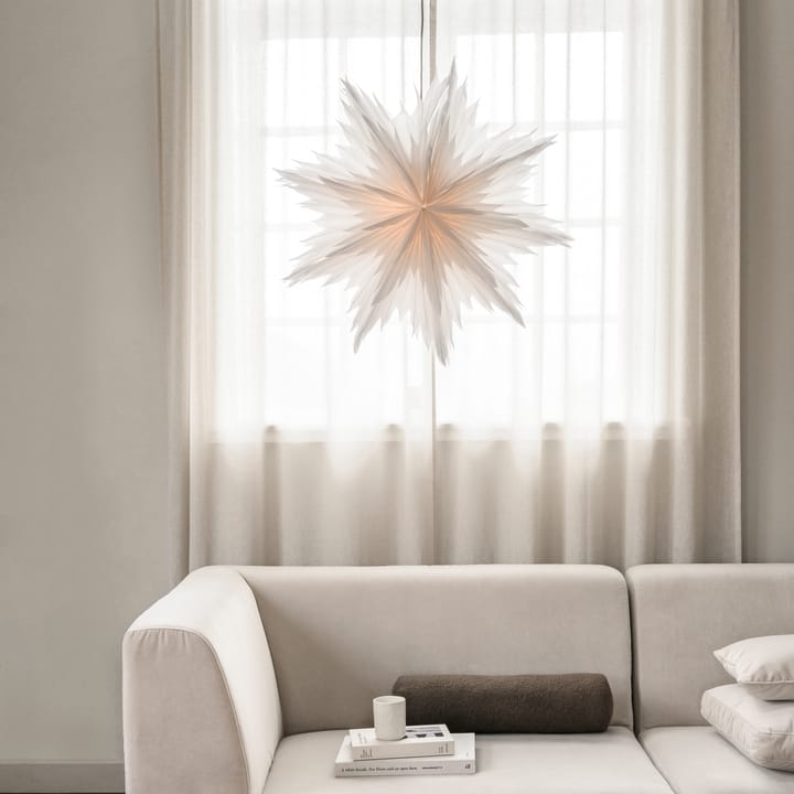 Estrella de navidad Oslo Ø80 cm, blanco Watt & Veke