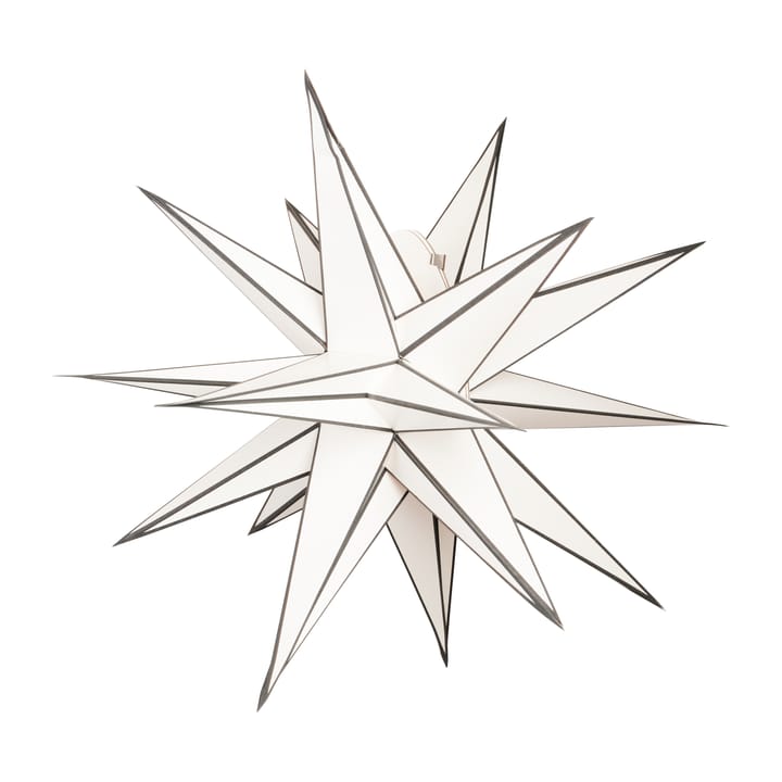 Estrella de Navidad Sputnik Ø60 cm - blanco-negro - Watt & Veke