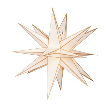 Estrella de Navidad Sputnik Ø60 cm - blanco-oro - Watt & Veke