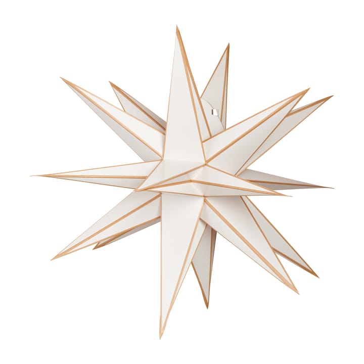 Estrella de Navidad Sputnik Ø60 cm - blanco-oro - Watt & Veke