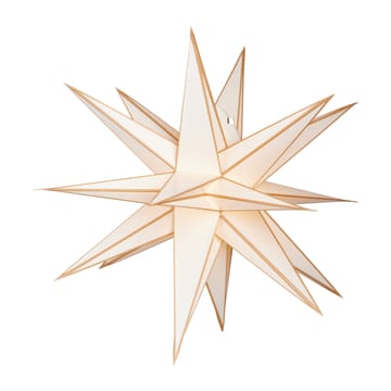 Estrella de Navidad Sputnik Ø60 cm - blanco-oro - Watt & Veke