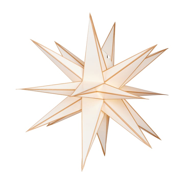 Estrella de Navidad Sputnik Ø60 cm, blanco-oro Watt & Veke