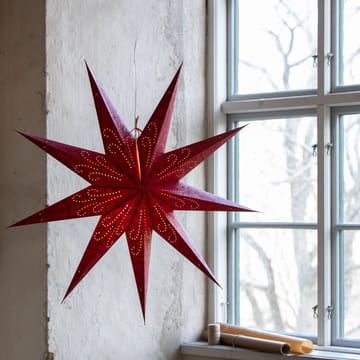 Estrella Ludwig rojo-rojo - Ø80 cm - Watt & Veke