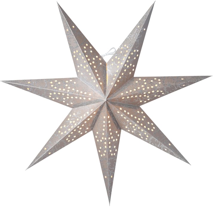 Estrella Navidad Ludwig plata-plata - Ø 60 cm - Watt & Veke