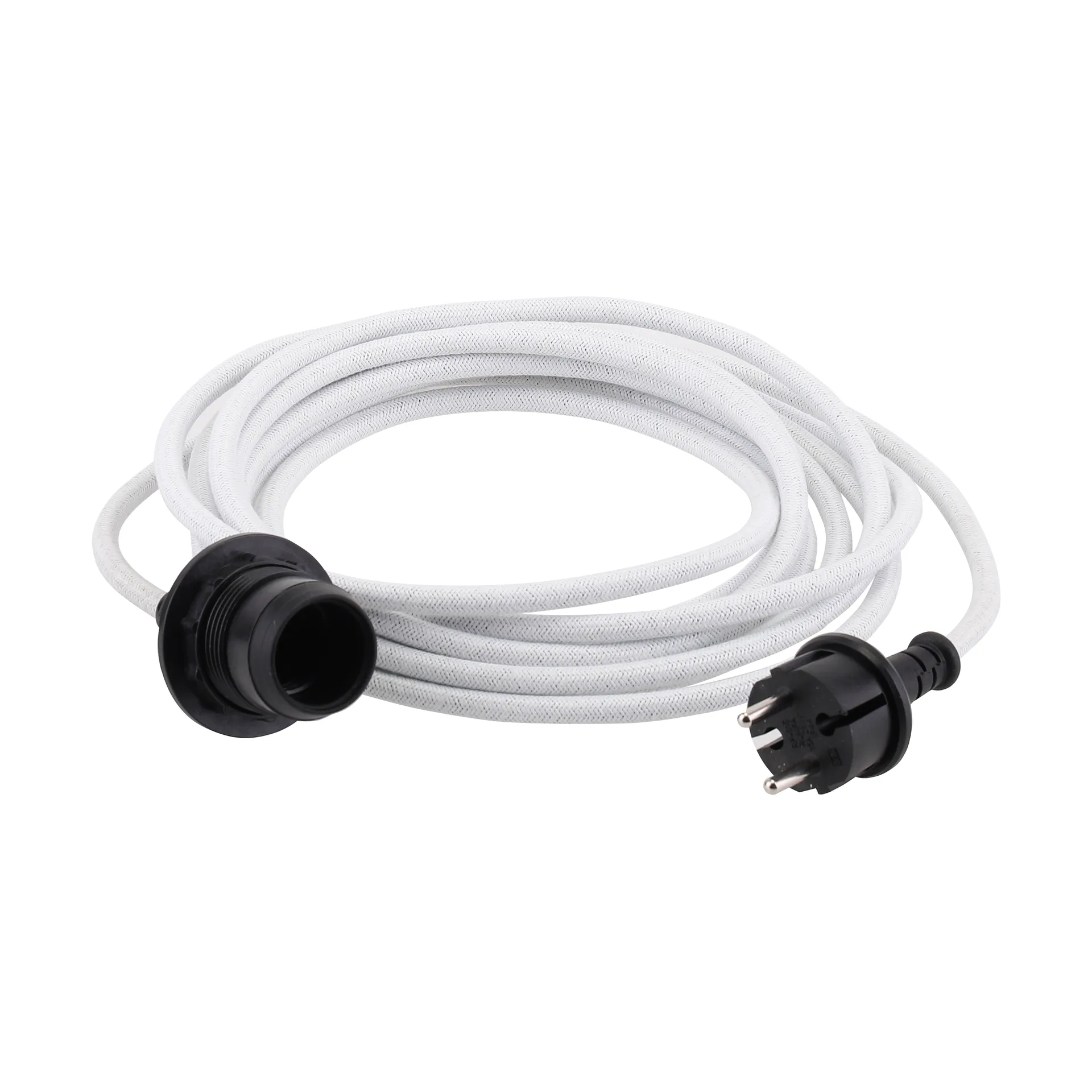 Kit de cableadoOutdoor, Blanco, 500 cm, E27 Watt & Veke