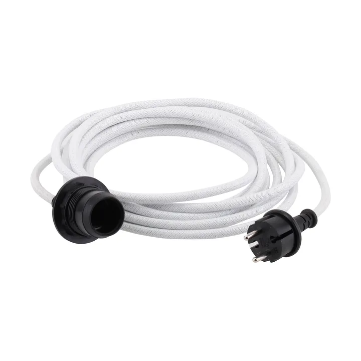 Kit de cableadoOutdoor - Blanco, 500 cm, E27 - Watt & Veke