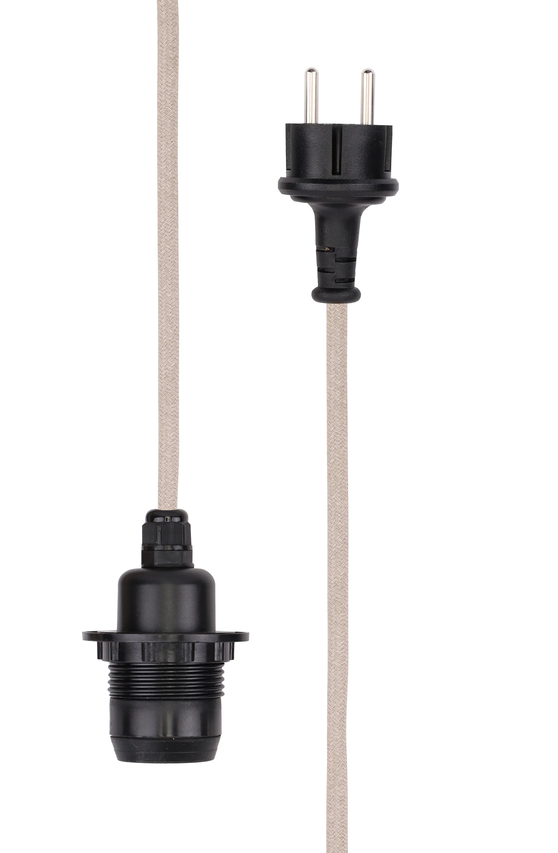 Kit de cableadoOutdoor, Natural, 500 cm, E27 Watt & Veke