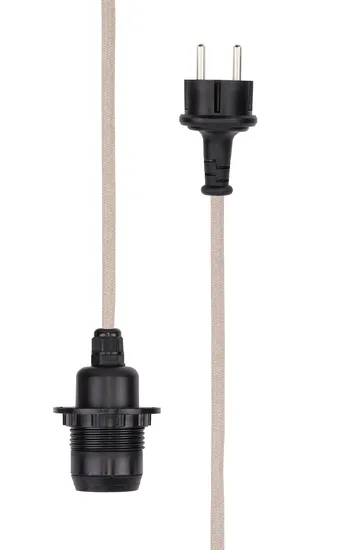 Kit de cableadoOutdoor - Natural, 500 cm, E27 - Watt & Veke