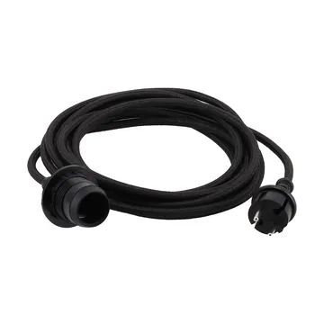 Kit de cableadoOutdoor - Negro, 500 cm, E27 - Watt & Veke
