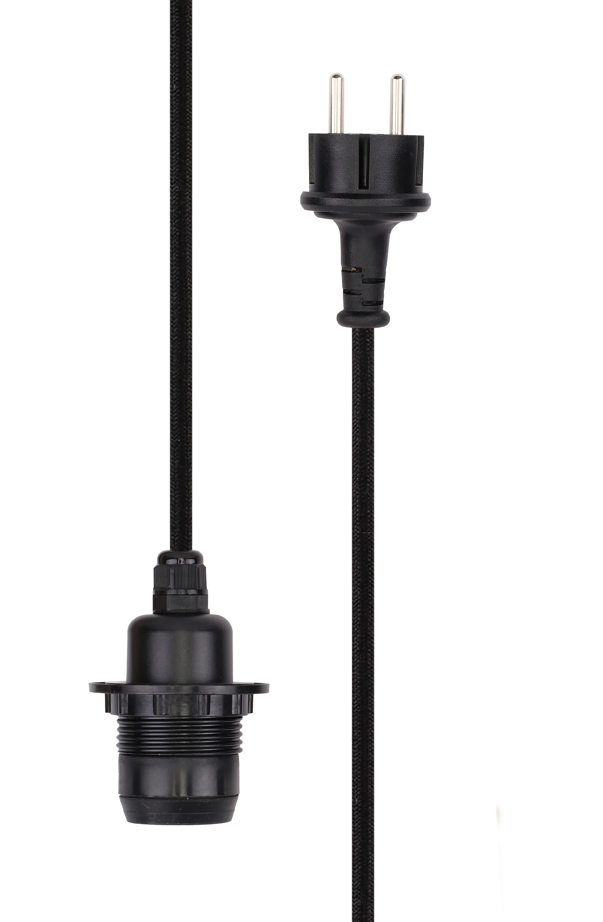 Kit de cableadoOutdoor, Negro, 500 cm, E27 Watt & Veke