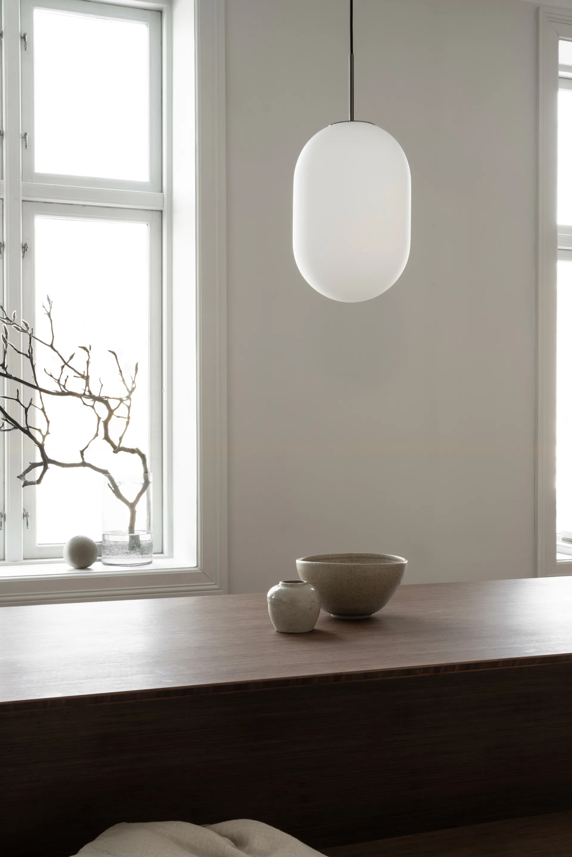 Lámpara colgante Noor L Ø24 cm, White Watt & Veke