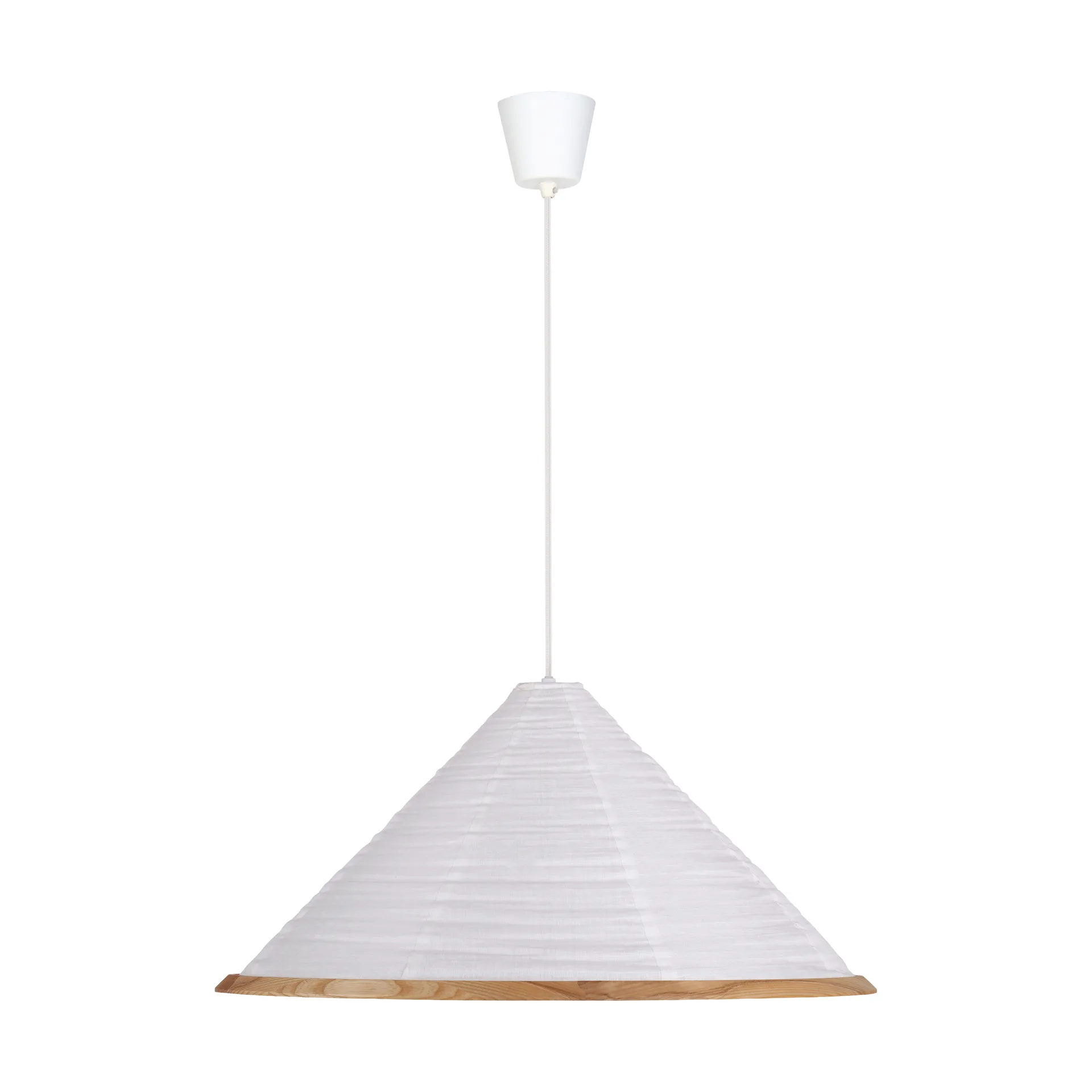 Lámpara colgante Shiro, White, Ø60x29 cm Watt & Veke
