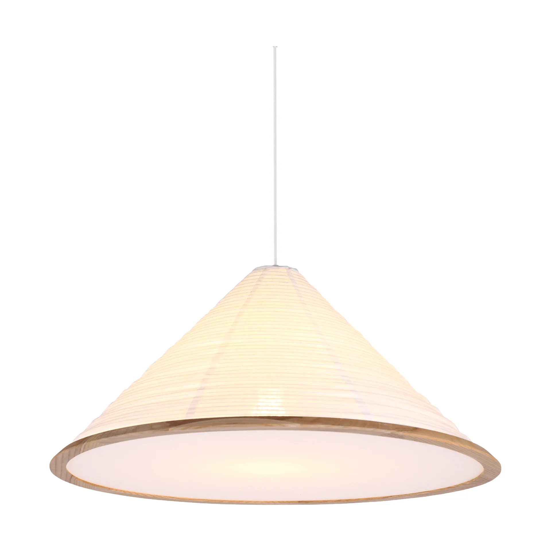 Lámpara colgante Shiro, White, Ø60x29 cm Watt & Veke