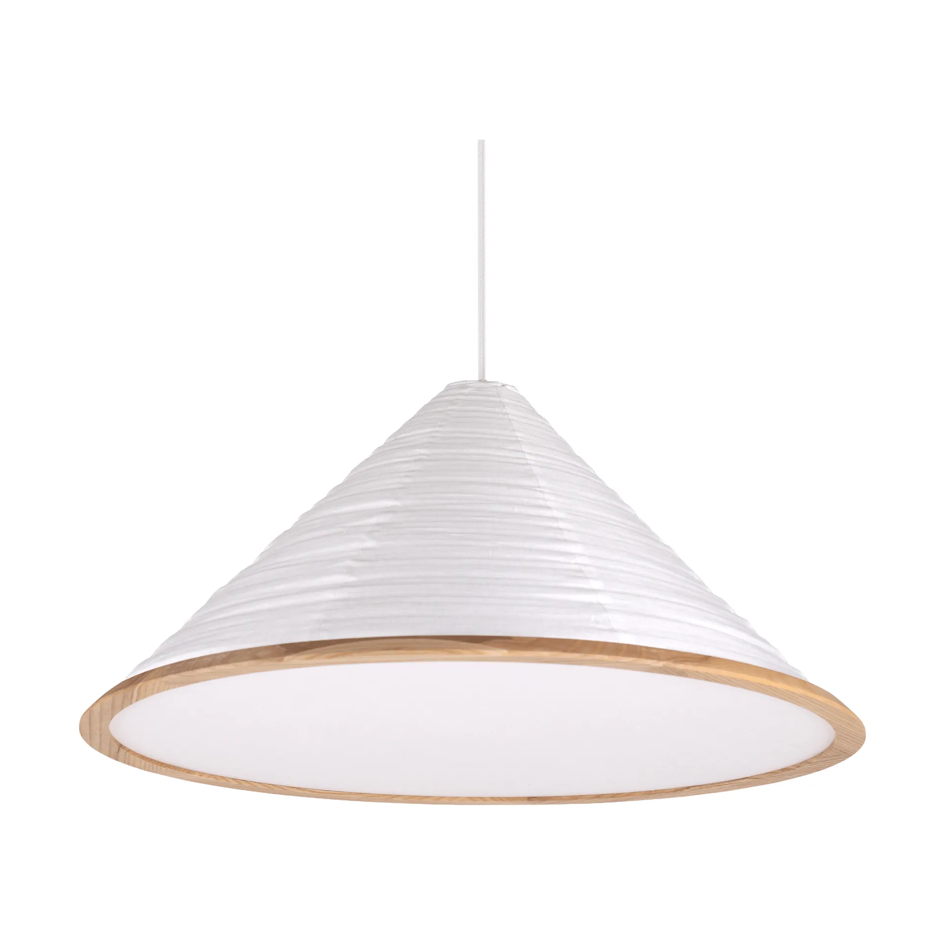 Lámpara colgante Shiro, White, Ø60x29 cm Watt & Veke