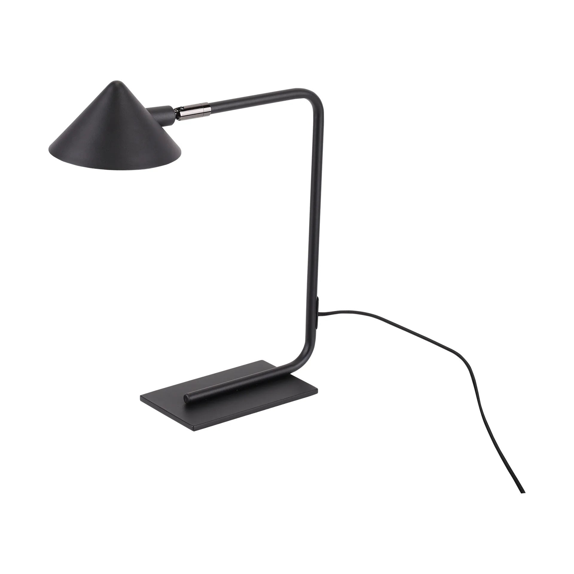 Lámpara de mesa Kuro , Negro, Ø14×40 cm Watt & Veke