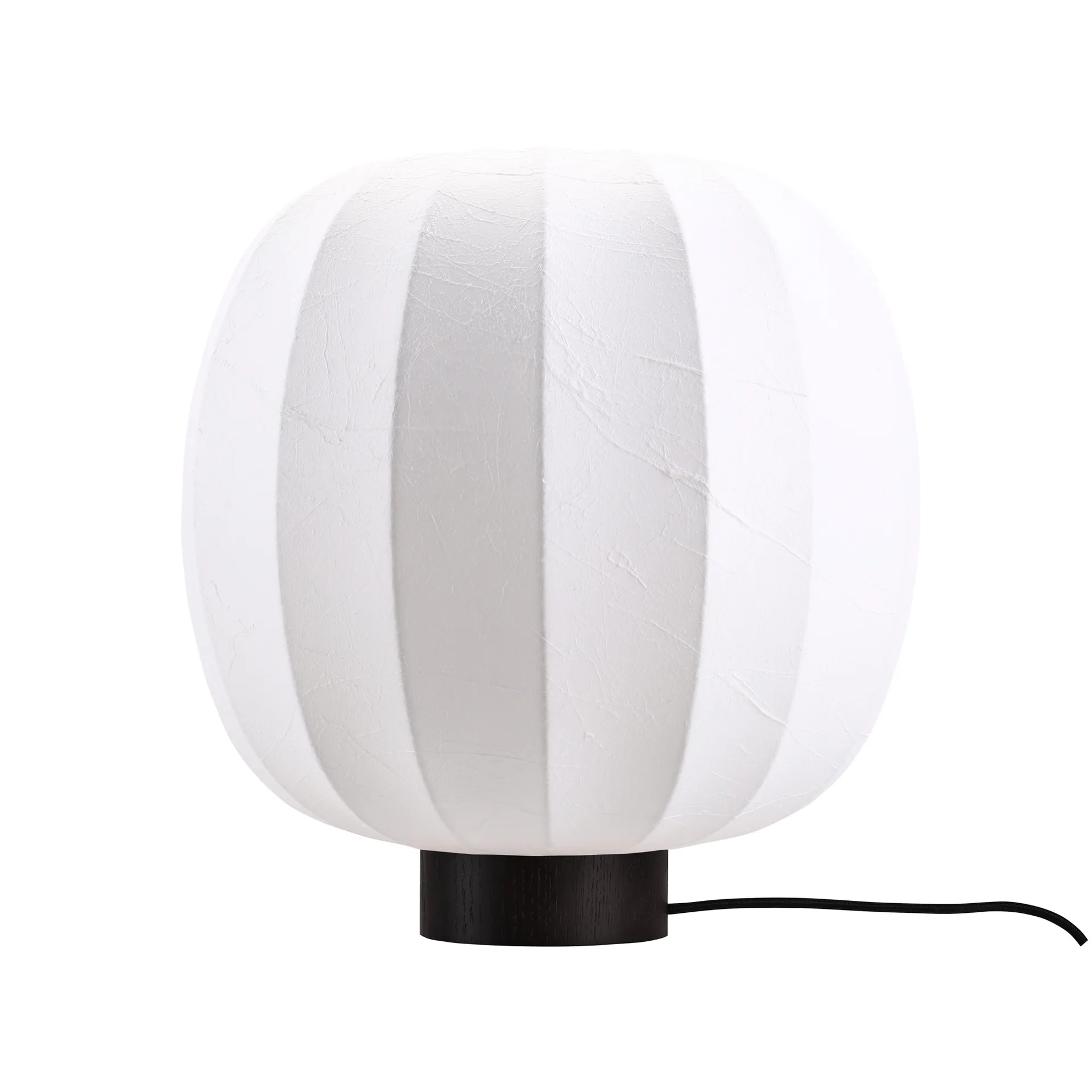 Lámpara de mesa Lunari, White-Dark ash, Ø30x32 cm Watt & Veke