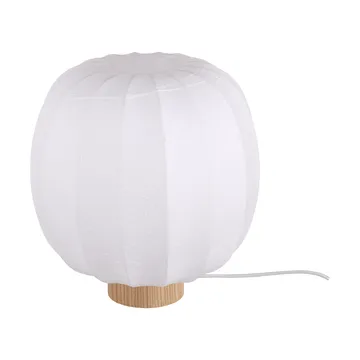 Lámpara de mesa Lunari - White-Natural ash, Ø30x32 cm - Watt & Veke
