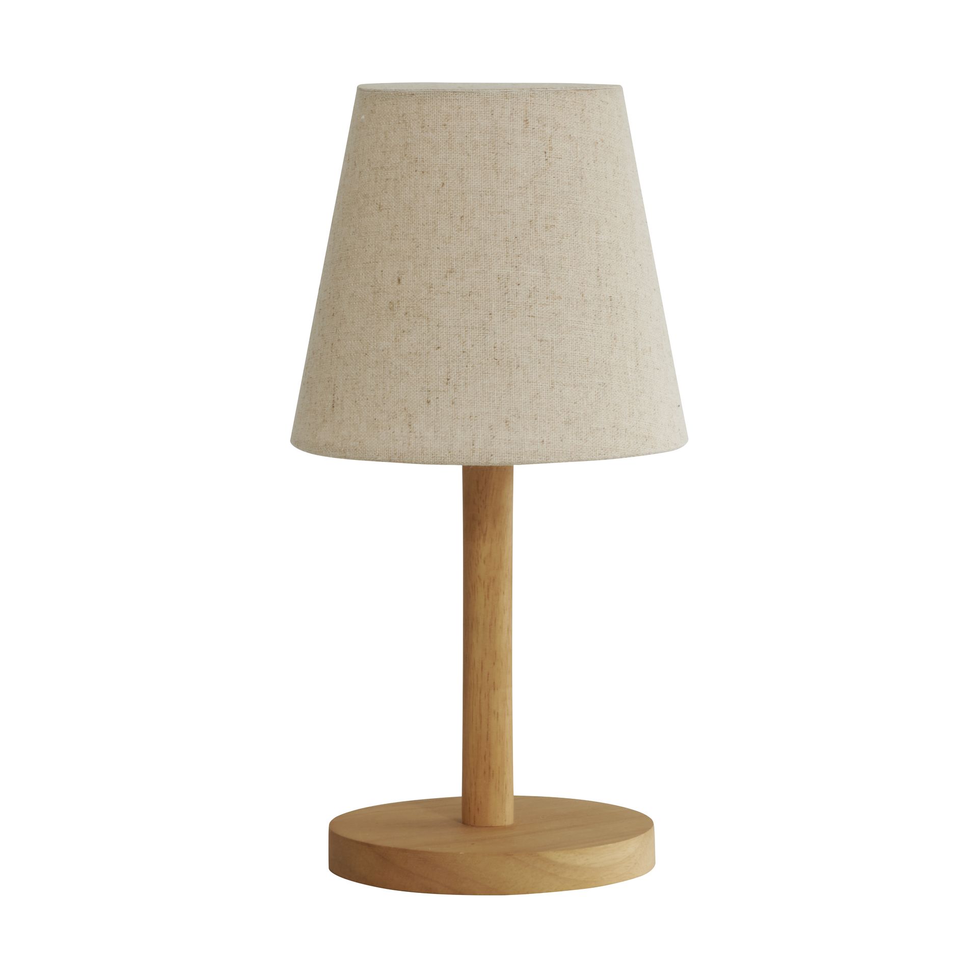Lámpara de mesa portátil Tess Ø15 cm, Natural Watt & Veke