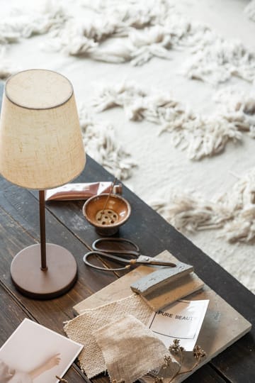 Lámpara de mesa portátil Tyra Ø14 cm - Coffee - Watt & Veke