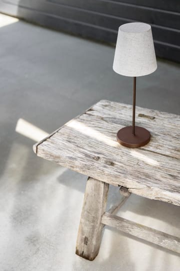 Lámpara de mesa portátil Tyra Ø14 cm - Coffee - Watt & Veke