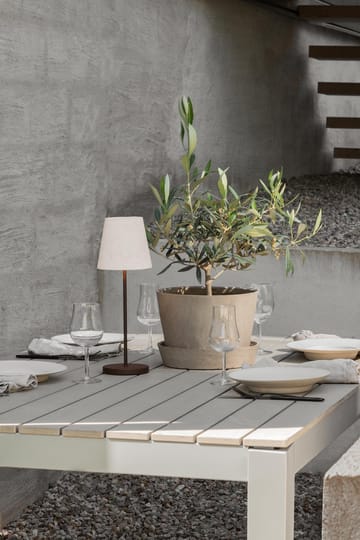 Lámpara de mesa portátil Tyra Ø14 cm - Coffee - Watt & Veke
