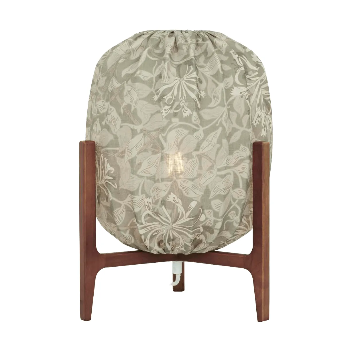 Lámpara de mesa Prisma, Dark ash-Honeysuckle beige, Ø27x42 cm Watt & Veke