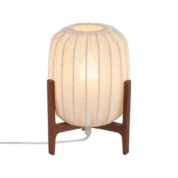 Lámpara de mesa Prisma - Dark ash-Natural, Mini Ø16 x 24,3 cm - Watt & Veke