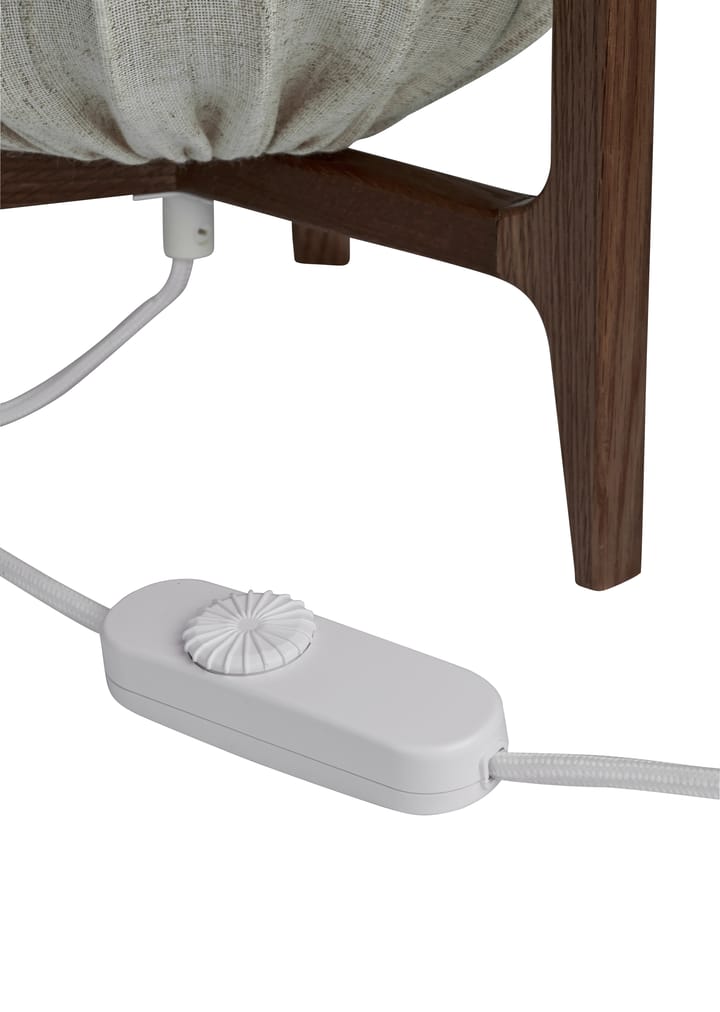 Lámpara de mesa Prisma, Dark ash-natural Watt & Veke