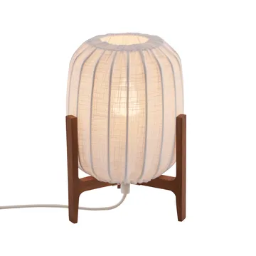 Lámpara de mesa Prisma - Dark ash-White, Mini Ø16 x 24,3 cm - Watt & Veke