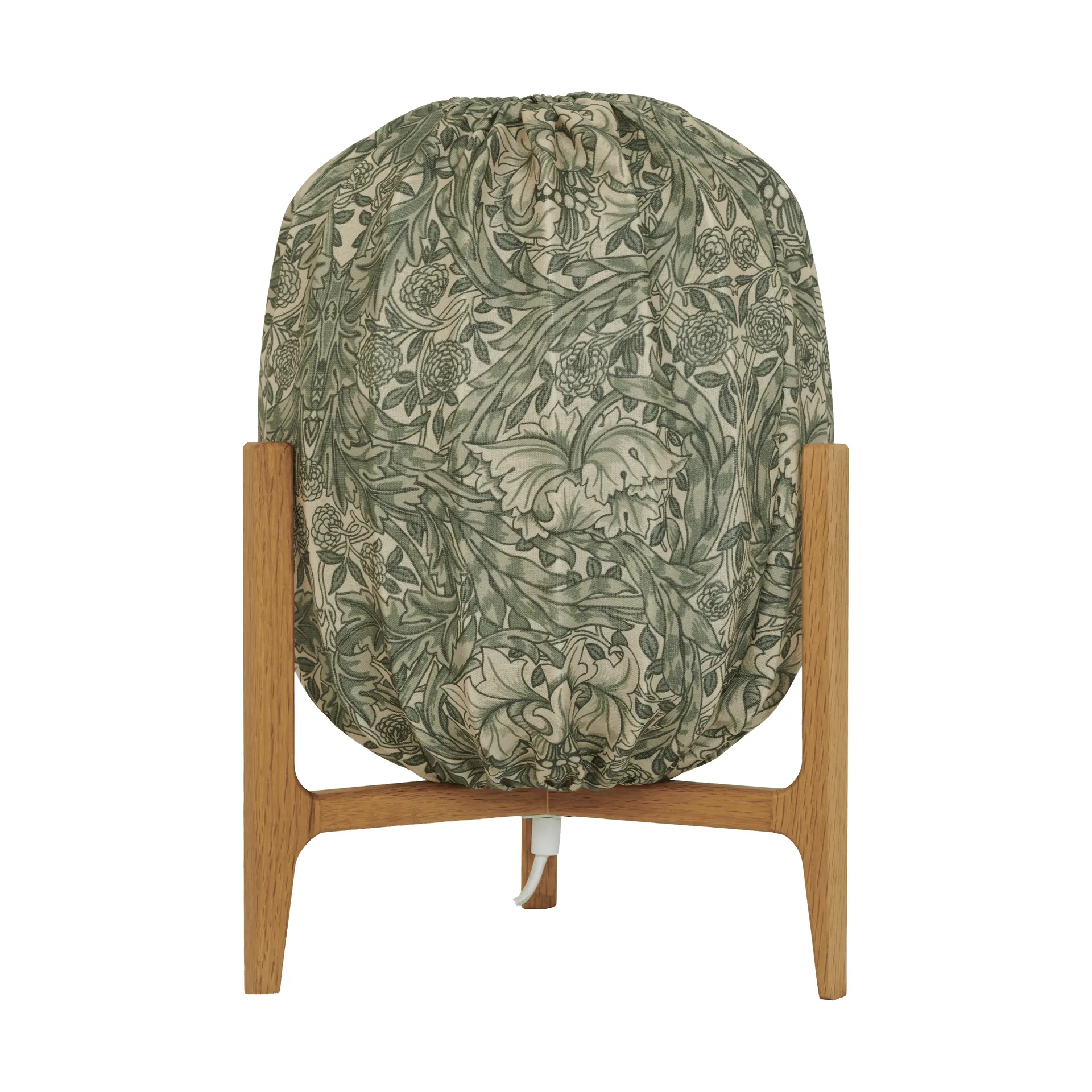 Lámpara de mesa Prisma, Oak-African marigold green, Ø27x42 cm Watt & Veke