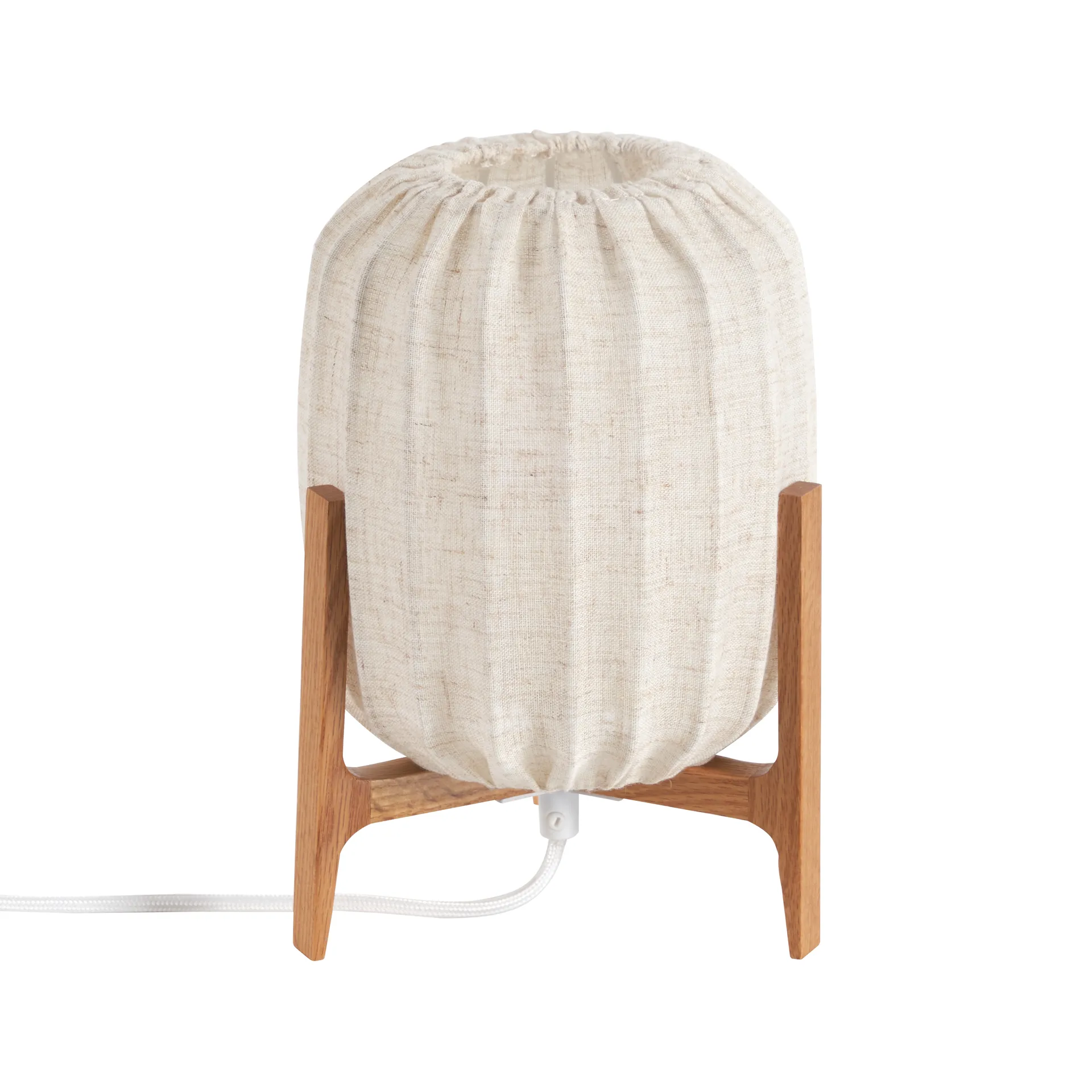 Lámpara de mesa Prisma, Oak-Natural, Mini Ø16 x 24,3 cm Watt & Veke