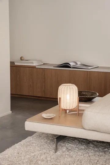 Lámpara de mesa Prisma - Oak-Natural, Mini Ø16 x 24,3 cm - Watt & Veke