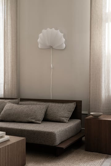 Lámpara de pared Anna L 54 cm - White cotton - Watt & Veke
