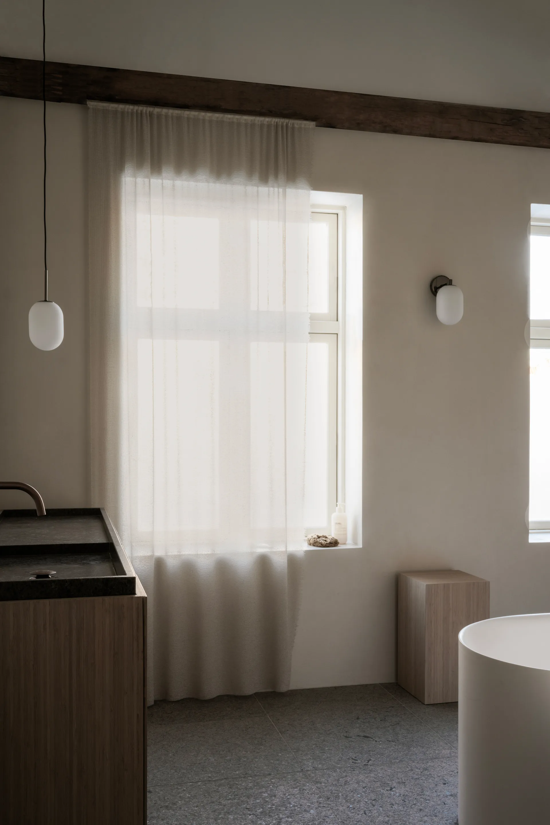 Lámpara de pared Noor 18 cm, White Watt & Veke