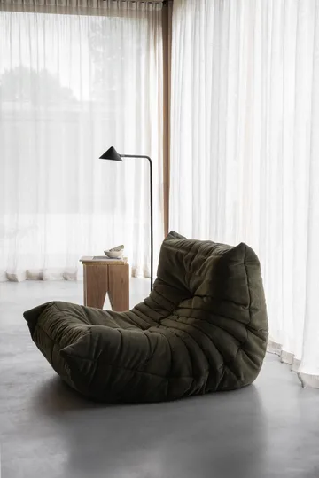 Lámpara de pie Kuro  - Negro, Ø14 × 120 cm - Watt & Veke