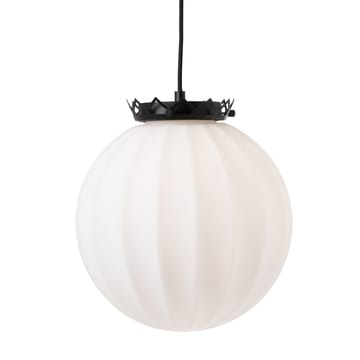 Lámpara de techo Karl Filip - vidrio opal/negro - Watt & Veke